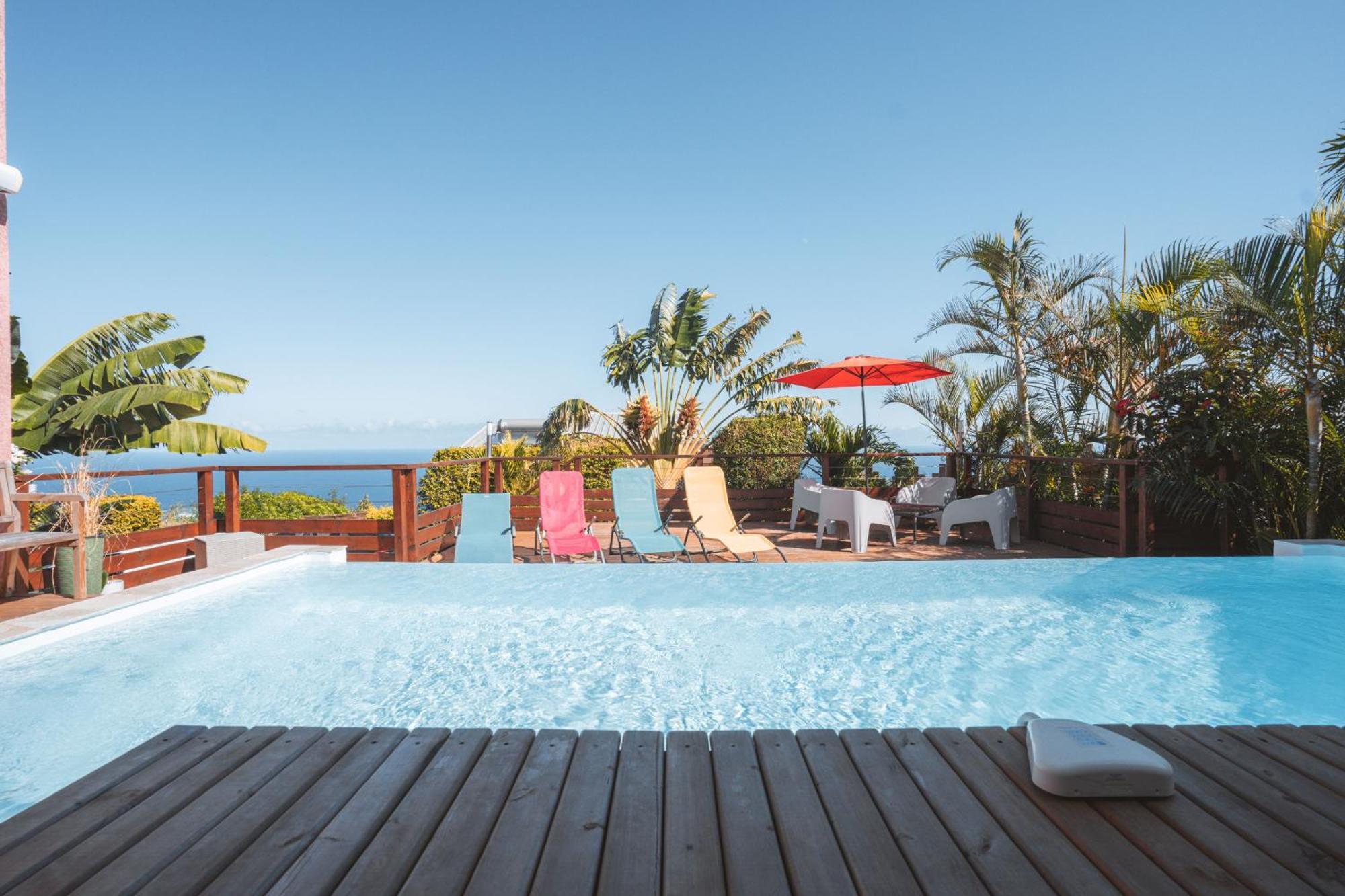 Villa Sunset St Leu, Avec Sa Vue Plongeante Sur La Mer Сен-Ле Екстер'єр фото